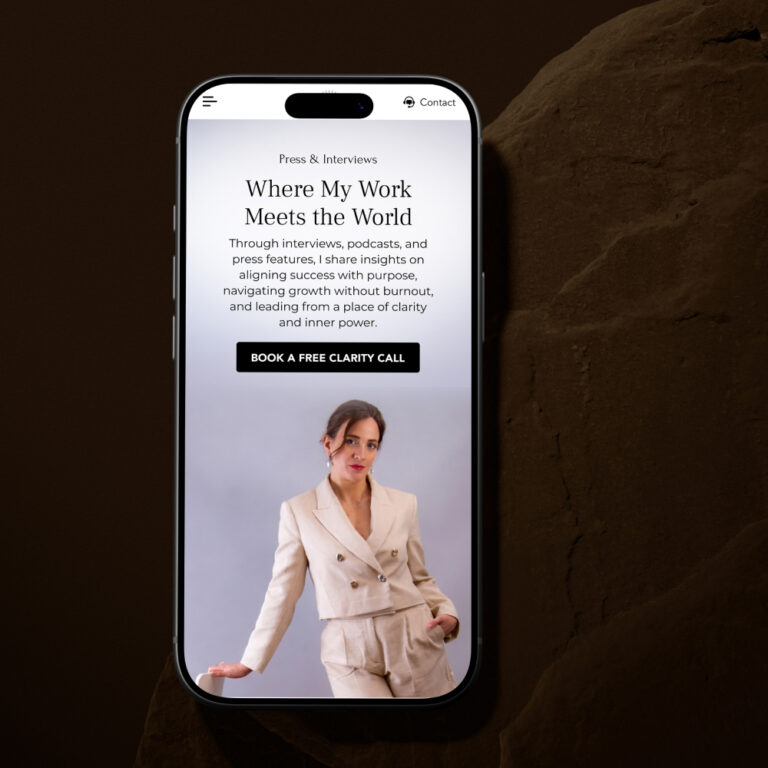 Wordpress Coach Website